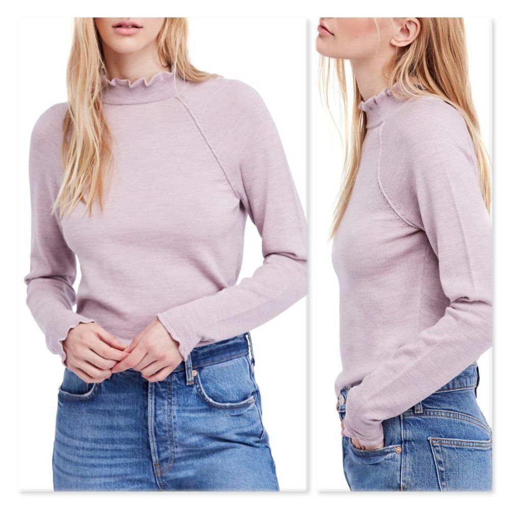 Free People Needle & Thread Merino Wool Sweater